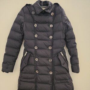 Burberry Shortdale Black Down Coat
